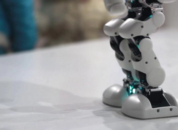 A &quot;robot&quot; with adhesive legs that can climb and walk on vertical surfaces