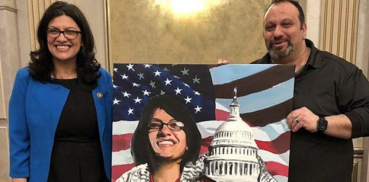 Israeli incitement against Rashida Taleb