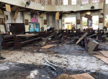 18 dead in attack on cathedral in the Philippines adopted by the organization &quot;Dahesh&quot;