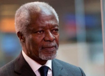 The death of former United Nations Secretary-General Kofi Annan