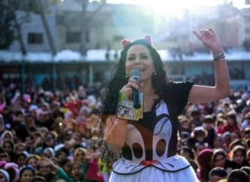 Children&acute;s Entertainment festival in Askar camp