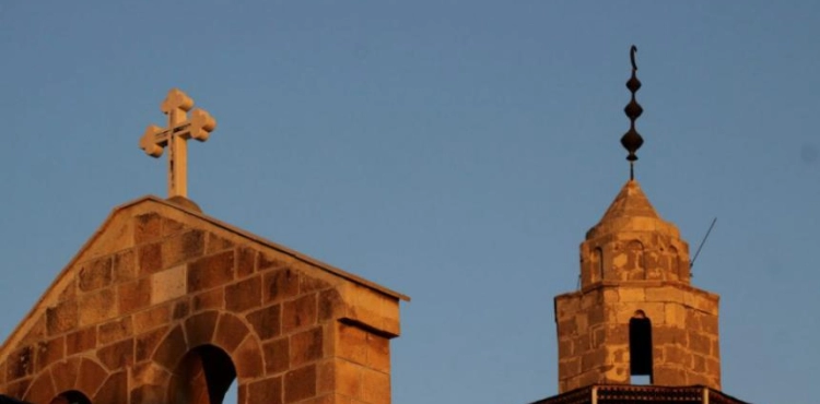 Hamid and Ruwaidi discuss the establishment of an Islamic Christian center in Bethlehem