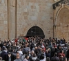 [Images] .. Jerusalemites defy the occupation and open the door of mercy closed since 2003