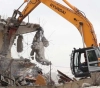The occupation demolishes a house in the village of Nabi Elias east of Qalqiliya