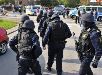 The arrest of a person in Sweden on suspicion of spying for Russia