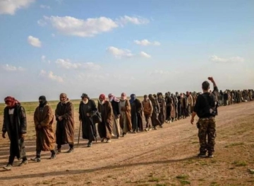 Human Rights Watch: The transfer of &quot;da&acute;ash&quot; elements from Syria to Iraq raises fears