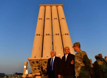 The deployment of the missiles &quot;Thad&quot; US near the Gaza Strip