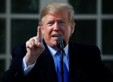 Trump accuses Democratic party of &quot;hostile to Jews and Israel&quot;
