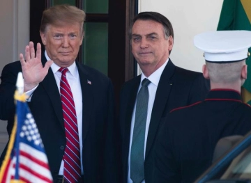 US President receives Paulsonaru &quot;Trump Brazil&quot;