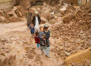 The children of western Afghanistan villages &quot;lost everything&quot; because of the floods