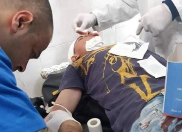 A settler ran over a boy east of Yatta