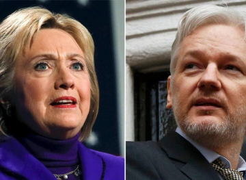 Hillary Clinton: Assange should give a response on what he did