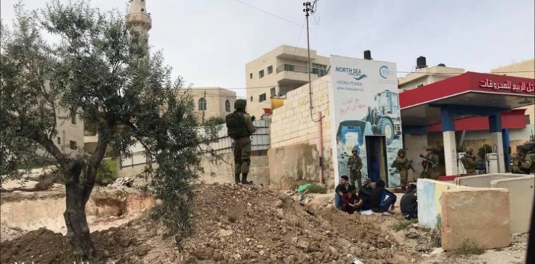 The occupation ran over a woman and arrested a number of young men in Tekoa