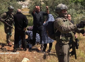 A young man was shot dead by the Israeli occupation forces during an angry demonstration