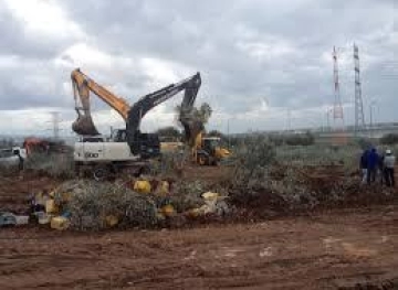 30 donums were razed by the settlers of Ariel without informing the farmers of Salfit