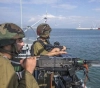 Israeli occupation boats hit the shores of Beit Lahia