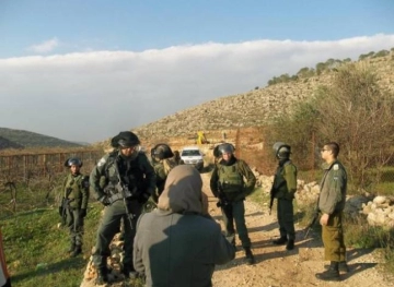 The Israeli occupation forces the expulsion of 15 families from the northern Jordan Valley