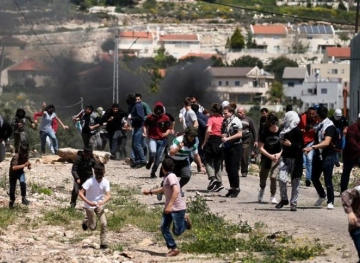 Injuries in confrontations Kafr Qaddum