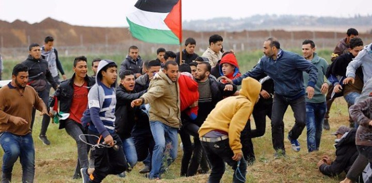 The &quot;March of Return&quot; protests were canceled on the second Friday of Ramadan