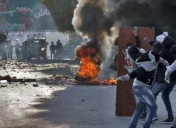 Injuries in clashes in Qalqilya