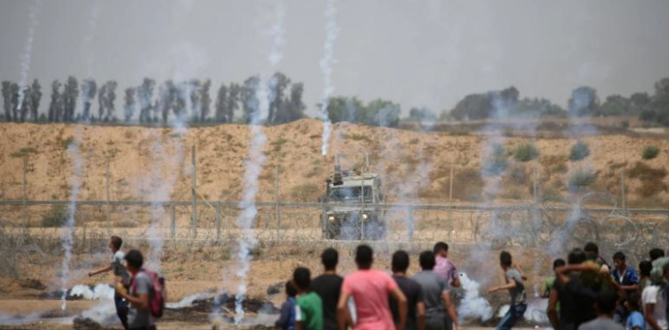 46 Palestinians injured in return marchs east of Gaza