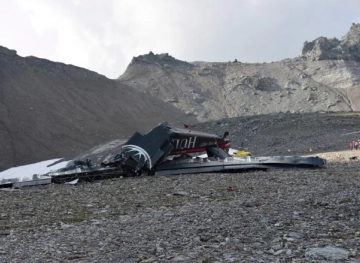 A German pilot was killed after his plane crashed during a flight review in Poland