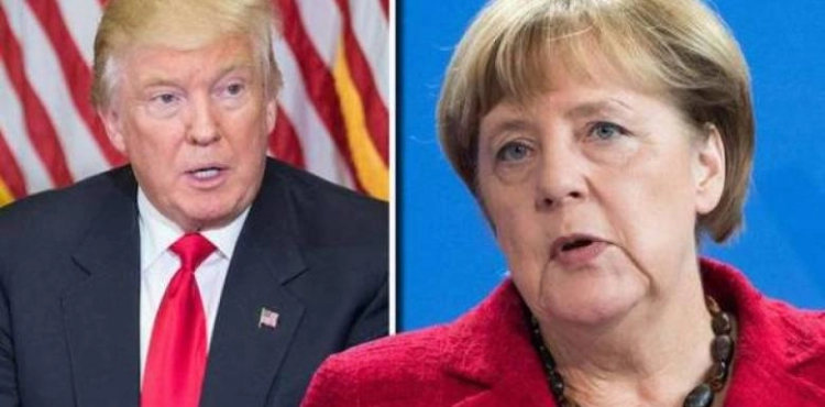 Merkel gives up her reservation and denounces Trump&acute;s statements about female Democrats