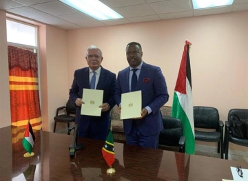 The State of Saint Kitts and Nevis recognizes Palestine