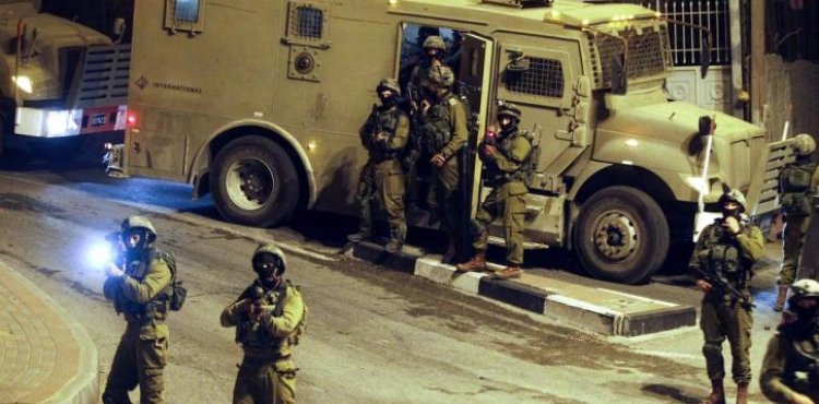 Sporadic incursions into the West Bank and arrest of a former prisoner