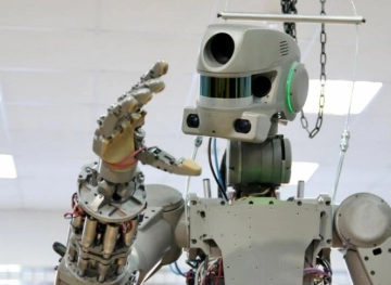 Russia launches spacecraft containing human robot to ISS