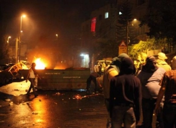 Clashes with Israeli soldiers in Jenin