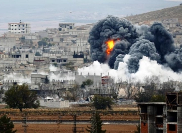 40 killed as a result of rocket shelling targeted a meeting of jihadist factions in western Syria