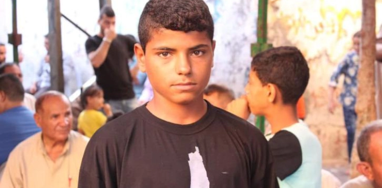 A boy died of his wounds in the Gaza clashes yesterday
