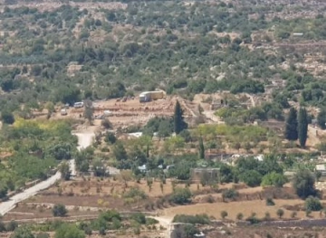 Settlers attack the World Heritage Site in Battir