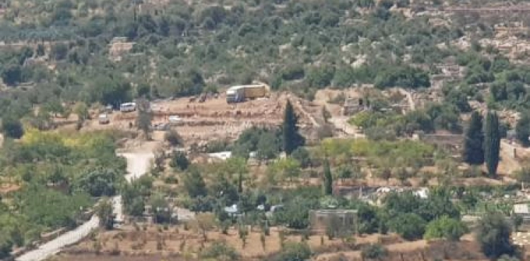 Settlers attack the World Heritage Site in Battir