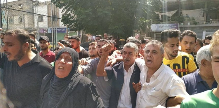Funeral for martyrs in Gaza
