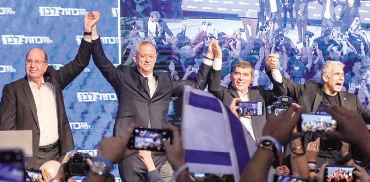 Gantz declares victory in the Israeli Knesset elections