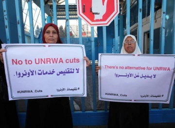 Popular vigil in Jabalia camp to demand renewed UNRWA mandate in Gaza