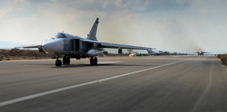 Russian forces at the base of `` Hmeimim &acute;&acute; confirms the interception of about 60 women in 2019