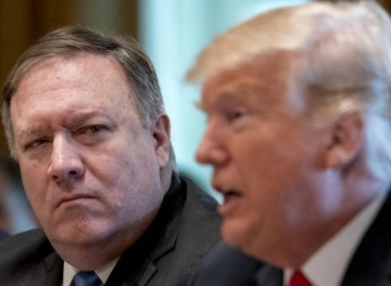 Pompeo says he participated in the telephone conversation between Trump and Zielinski