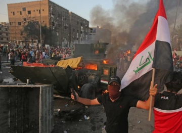 Death toll from demonstrations in Iraq
