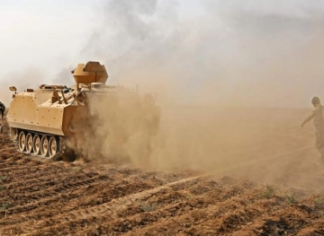 Fierce battles between Kurdish and Turkish forces in northeastern Syria