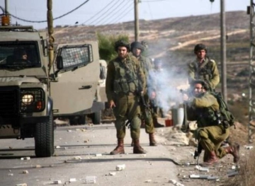 Injuries during clashes with the Israeli occupation forces in Beit Ummar