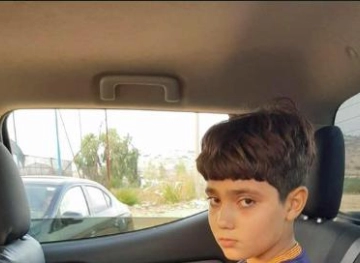 The occupation releases the child Khaled Ghannam from Qalqilya