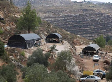 The occupation includes land from Qaryut to Area &quot;C&quot; in an unprecedented step