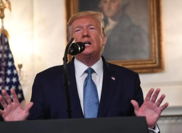 Trump announces the withdrawal of his troops only from the area of â€‹â€‹Syrian oil wells and lift sanctions on Turkey
