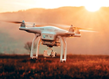 The drones are not seen by the pilots of civil aircraft