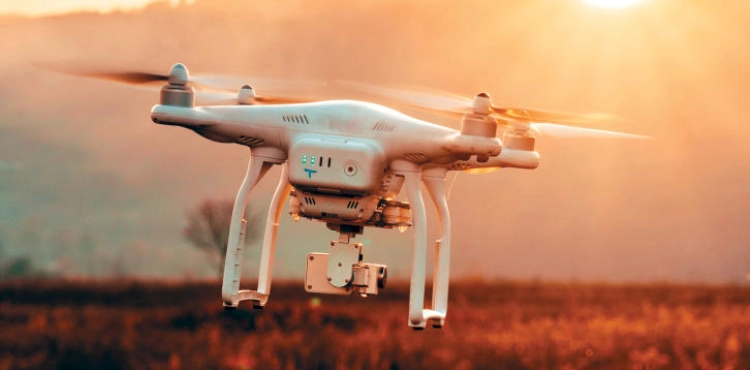 The drones are not seen by the pilots of civil aircraft