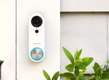 Warning of using doorbell with camera