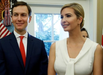 Bolton makes fun of Kushner and Ivanka. Hinting that Trump will take his own gains over the public interest